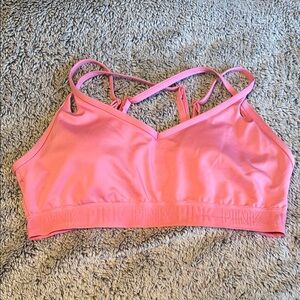 Active USA Pink Sports Bra